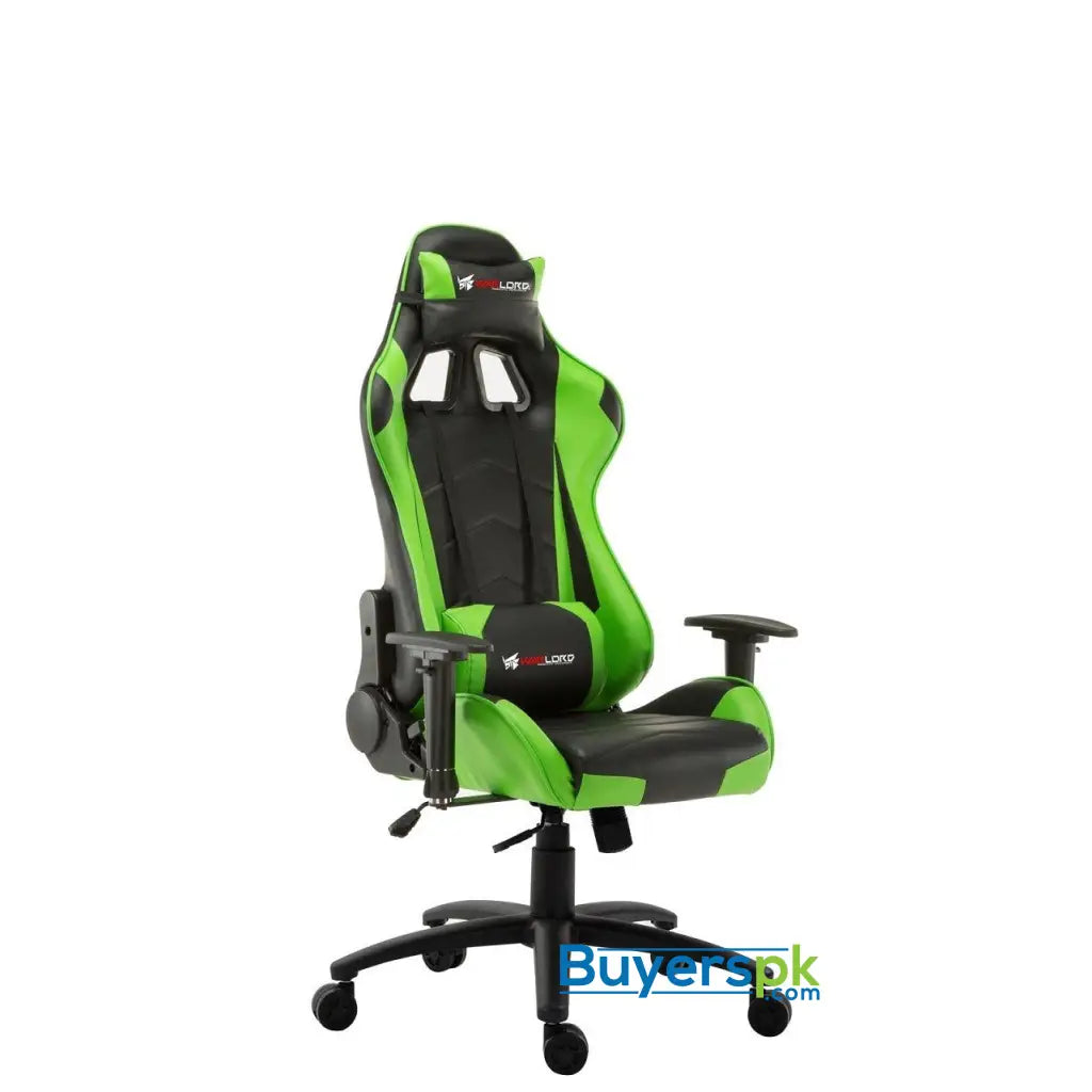 Warlord Huntsmen Gaming Chair - Black/Green Huntsmen-Green - Chair Warlord Huntsmen Gaming Chair - Black/Green Huntsmen-Green - Chair